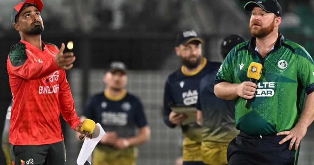 আয়ারল্যান্ডের বিপক্ষে টস জিতে প্রথমে ফিল্ডিংয়ে বাংলাদেশ আয়ারল্যান্ডের বিপক্ষে টস জিতে প্রথমে ফিল্ডিংয়ে বাংলাদেশ