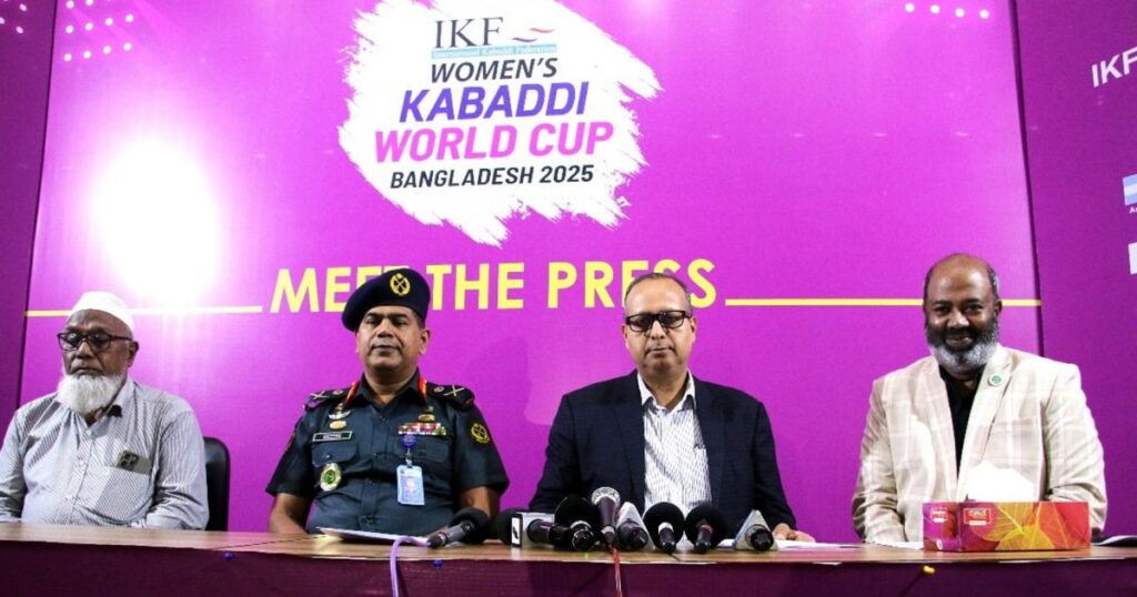 ঢাকায় অনুষ্ঠিত হবে নারী কাবাডি বিশ্বকাপ