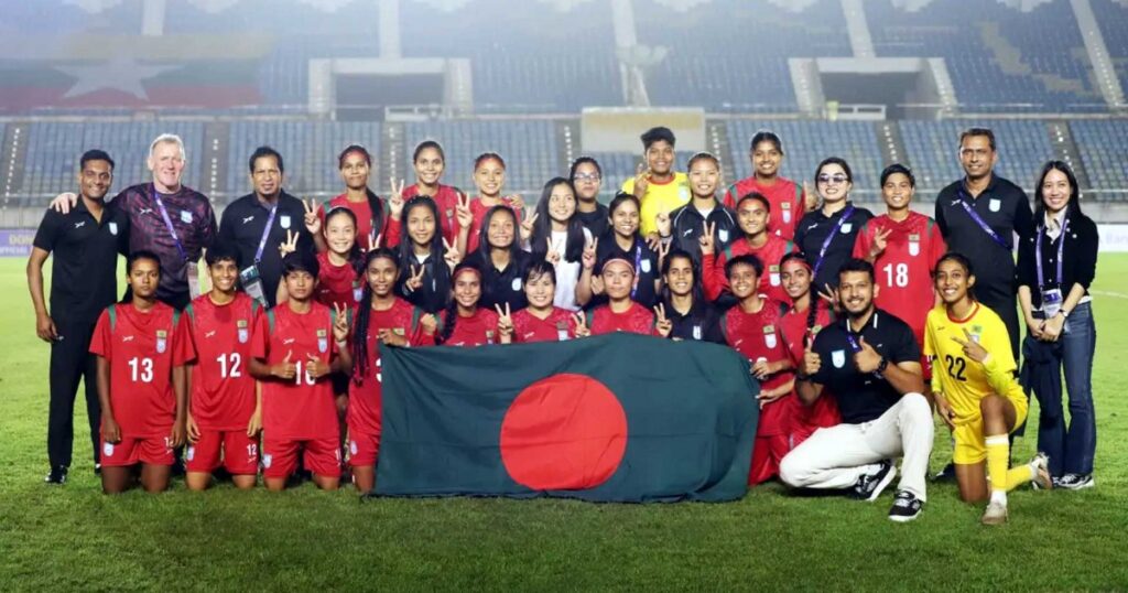 ফিফা র্যাংকিংয়ে ২৪ ধাপ এগিয়েছে বাংলাদেশ নারী ফুটবল দল ফিফা র্যাংকিংয়ে ২৪ ধাপ এগিয়েছে বাংলাদেশ নারী ফুটবল দল