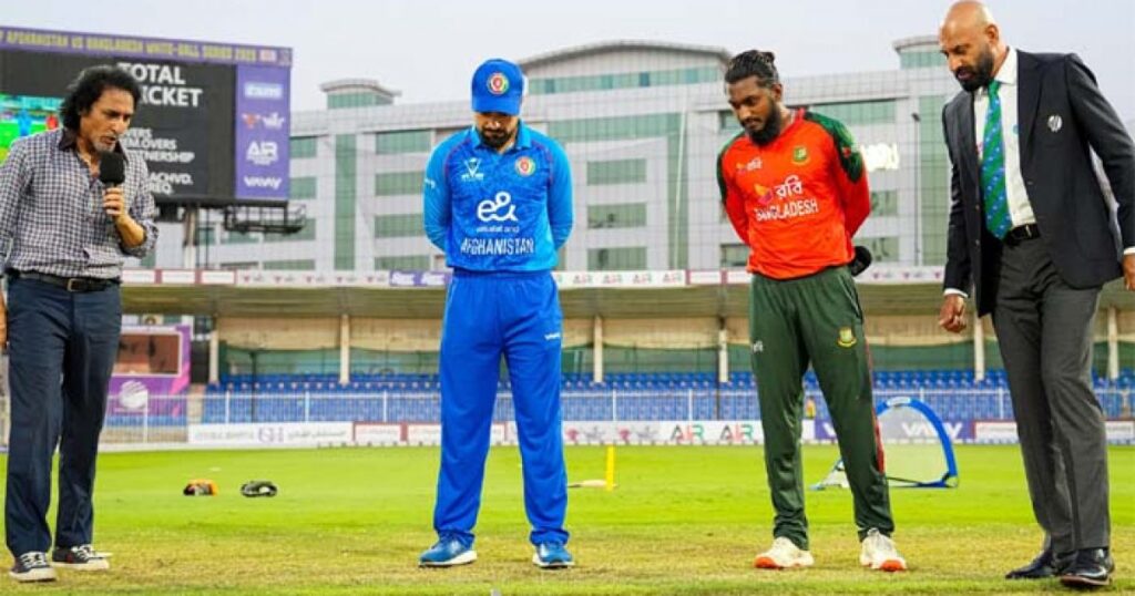 আফগানিস্তানের বিপক্ষে টস জিতে ফিল্ডিংয়ে বাংলাদেশ