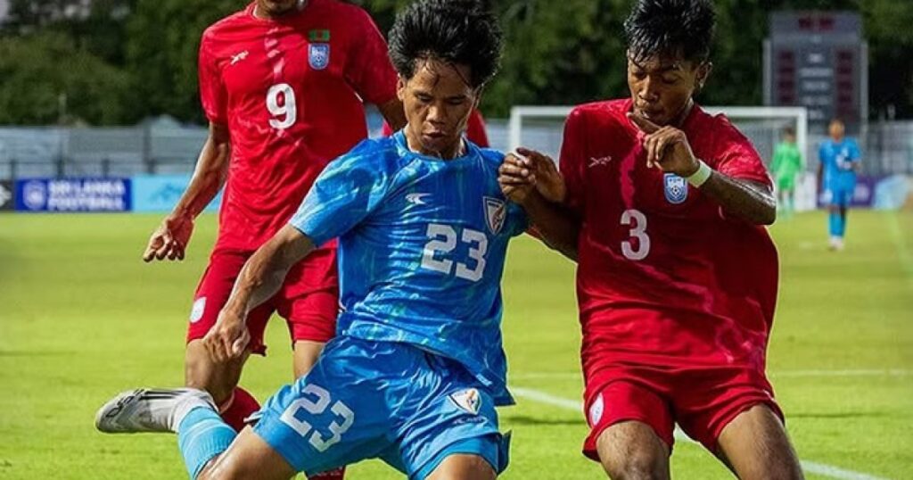 বাংলাদেশকে টাইব্রেকারে হারিয়ে সাফ অনূর্ধ্ব-১৭ শিরোপা জিতলো ভারত